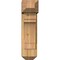 Ekena Millwork Merced Craftsman Rough Sawn Bracket w/ Offset Brace, Western Red Cedar, 8"W x 18"D x 30"H BKT0806X18X30MRC04RWR - alternate 4